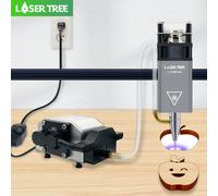 Modulo LASER TREE 5W Laser con Air Assist 450nm messa a fuoco fissa TTL testa Laser a luce blu per macchina per incidere di taglio CNC fai da te