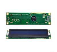 Modulo LCD 1601A Display 16x1, schermo LCD compatibile KS0066 con funzione touch, display a caratteri grandi ad alta luminosità per contatori di apparecchiature di test di automazione, blu, 122 x 33