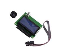 Modulo LCD Display Board Servire Riparazione Stampante 3D | Navigazione manopola, finestra di visualizzazione anteriore, set di connessione cavo a nastro per flussi di lavoro di