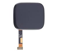 Modulo LCD per riparazione orologi, montaggio display frontale nero con nastro connettore, 35 mm x 40 mm / 1,57 pollici cifra di ricambio display LCD modulo digitalizzatore parte connettore nastro