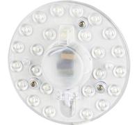 Modulo LED 230V, 12 W 1200lm, kit di conversione con supporto magnetico, per plafoniera, bianco caldo 3000K