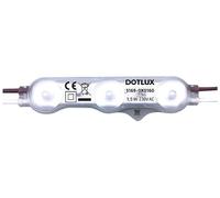 Modulo LED Dotlux ACplus 1,5 W 160° IP67 6000K catena da 100