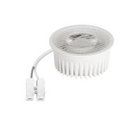 Modulo LED | MCOB | Illuminazione 5W, 400 lumen, 230V, Ø50x23mm, Luce Bianca Calda 3000K, Dimmerabile, Sostituzione per GU10/MR16, Profondità di Installazione Ridotta, Alloggiamento in Plastica, IP20