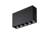 Modulo Lika Alluminio Nero Led 12,5W 3000K Luce Calda