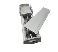 Modulo lineare Vite a ricircolo di sfere di guida completamente chiusa SFU2005/2010 Larghezza 20 mm HGH20R 4 pezzi HGH20CA Attuatore a fase scorrevole a blocchi(80mm ServoBracket,SFU2005 100mm)