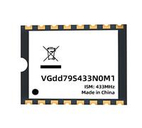 Modulo LoRa LLCC68 433Mhz Modulo wireless LLCC68 VGdd79S433N0M1 per contatori intelligenti/lampioni stradali/sensori ambientali