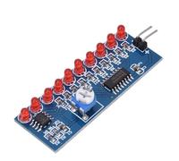 Modulo Luce Che Scorre a LED 2 Pezzi, LED, LED Che Scorre l'Acqua NE555 + CD4017 Kit Luce Elettronica a LED Che Scorre Acqua Timer Elettronico Fai Te