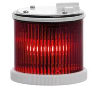 Modulo luminoso lampeggiante Sirena TWS Flashing 24/240 AC/DC cupola rossa 27723