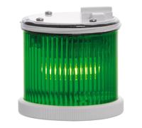 Modulo luminoso lampeggiante Sirena TWS Flashing 24/240 AC/DC cupola verde 27724