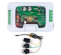 Modulo misuratore di energia CA trifase con comunicazione RS485 e UART, per protocollo Modbus RTU, tensione 3 × 110/380 V, misurazione della potenza attiva/reattiva per pannelli elettrici industriali