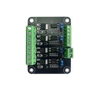 Modulo MOS A 4 Canali MCU PLC FET Optocoupler Isolamento PWM Scheda di Controllo Industriale Scheda Driver MOS A Quattro Canali 3,3 V