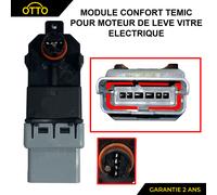 Modulo Motore Ascensori Vetro Elettrico Temic 0675 440787F 440787D 401786A9