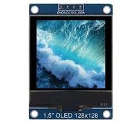 Modulo OLED da 1,5 pollici a 4 pin con schermo di visualizzazione SH1107, IC di azionamento 128x128 IIC