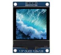 Modulo OLED da 1,5 pollici a 4 pin con schermo di visualizzazione SH1107, interfaccia IIC 128x128 IIC I2C per 51 STM32 P22101 P22102
