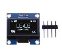 Modulo OLED jixopn da 1,3 pollici, modulo display SPI SSH1106 a 7 pin, display bianco/blu 128x64 per Arduino/Raspberry Pi/BBC