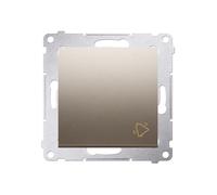 Kontakt-Simon DD1.01/44 Interruttore elettrico Pushbutton Switch Oro Pushbutton Switch Oro Plastica IP20 IP44 250V 10A