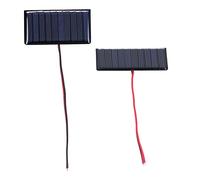 Modulo Pannello Solare, Pannello Solare in Polisilicio Modulo Micro Pannello Solare Fai Te Modulo in Polisilicio 68x36mm 0,3W 5V per Semafori per Luci Pubblicitarie