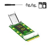 Modulo PCIe 3G a PCIe Adattatore Slot Porta Scheda Supporta WWAN LTE PCIe Card 3G LTE Modulo