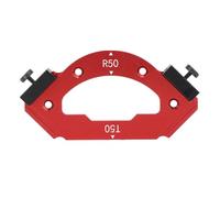 Modulo per router angolare R50 T50, dima in lega di alluminio per raggiature degli angoli interni ed esterni nei lavori di falegnameria, guida di precisione per router con blocchi