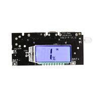 Modulo Power Bank, Dual USB 5V 1A 2.1A Power Bank Batteria al litio Caricabatterie Modulo DIY Display LCD assortiti componenti elettronici Modulo caricabatterie