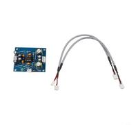Modulo preamplificatore audio costruito intorno al chip NE5532 per una migliore risposta in frequenza e prestazioni a basso rumore con alimentazione CC singola (B)