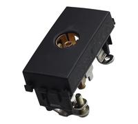 Modulo presa per antenna TV diametro 9,5 mm, serie Venus, nero, compatibile con Vimar Arke' - Ettroit VA2251