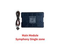 (Modulo principale x1) Per accessori per luci ambientali per auto con striscia LED 18 in 1 Striscia