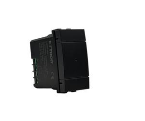 MODULO PULSANTE DEVIATORE CONNESSO SMART WIFI GESTIBILE DA APP 1P 240V NERO COMPATIBILE CON SERIE LIVING - ETTROIT