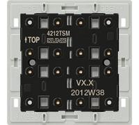 Modulo pulsante Jung 4212TSM 1 velocità, fissaggio a vite, 24VAC/DC, 20mA, te...