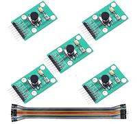 Modulo pulsante Youmile 5Pack Modulo pulsante a bilanciere a cinque direzioni Navigazione per MCU Gioco AVR Joystick a bilanciere 5D Tastiera indipendente con cavo Dupont