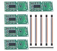 Modulo radar a microonde Youmile 5Pack RCWL-0516 Interruttore di induzione del corpo umano Sensor3 intelligente per Arduino + 40PIN + Cavi jumper da femmina a femmina, da maschio a femmina 5 PIN