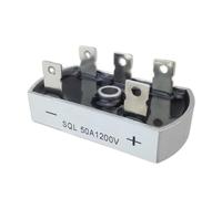 Modulo raddrizzatore a ponte a diodi trifase con cassa in metallo di alluminio 50A 1200V Modulo SQL50A da 50Amp