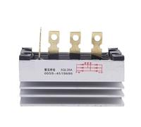 Modulo raddrizzatore a ponte generatore ZPQ20A SQL20A 20A, raddrizzatore a diodo ad alta frequenza e alta tensione 20AMP(2pcs SQL20A 3 phase)