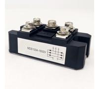 Modulo raddrizzatore a ponte MDS100A 1600V 100A Diodo trifase a onda intera per alimentatori industriali, inverter ed eccitazione del motore CC - Alum