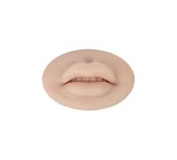 Modulo Realistico for Labbra Finte for Pratica Del Tatuaggio In Silicone 5D for Forniture Di Trucco Semipermanente for Microblading(Yellow Skin)