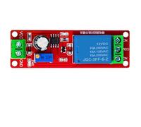 Modulo regolabile interruttore temporizzato NE555 - Modulo relè con ritardo temporale CC 5 V e 12 V con ritardo regolabile da 0 a 10 S(1PCS 12v)