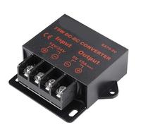 Modulo regolatore convertitore DC DC da 12V24V a 5V 3A 15A 10A 5A Step Down Riduttore Regolatore di tensione for auto antipolvere(12V 24V to 5V 15Ahei)