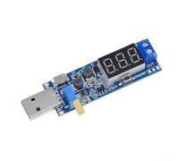 Modulo regolatore di tensione boost USB, alimentatore c.c./c.c. regolabile, display digitale, potenziometro multi-giro, per hobbisti elettronici e test di laboratorio
