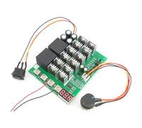 Modulo regolatore di velocità PWM con display digitale 60A 10-55V Inversione avanti 0 ~ Motore CC regolabile