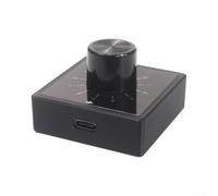 Modulo regolatore ventola case PC 4 fili per PWM 12V Type-C Power PC | Regolazione precisa 0, 4 pin per supporto pwm, ingresso DC 5521 e tipo C, uscita stabile a 12 V, raffreddamento efficiente