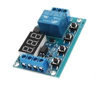 Modulo relÃ unidirezionale DC 6V a 30V con ritardo di spegnimento, disconnessione, attivazione ritardata e timer ciclico.