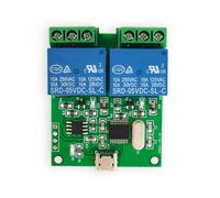 Modulo relÃ¨ USB a 2 vie tipo LCUS-2, interruttore di controllo intelligente USB