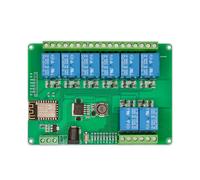 Modulo Relay 8CH DC 12-24V Con Alimentazione Integrata ESP12F Modulo WiFi Per