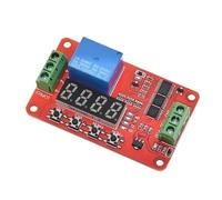 Modulo relè 1 pz DC 5 V 12 V 24 V Modulo relè a 1 canale Interruttore timer di ritardo loop Scheda di temporizzazione autobloccante(12V)