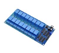 Modulo Relè 16 Canali 12V con Scheda di Espansione Trigger un Basso Livello1163