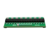 Modulo relè 1NC1NO da 16 gruppi for relè PLC AC DC 5V 12V 24V(FY-T7316-12VACDC)