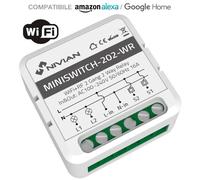 MODULO RELE 2 CANALI WIFI SMART TUYA -NVS-MINISWITCH-202-WR NIVIAN