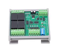 Modulo relè 24 V, CC 3 modalità di controllo Modulo relè a 4 canali Velocità di trasmissione predefinita 9600 BPS PCB 64 dispositivi Collegamento in parallelo per il miglioramento domestico