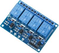 Modulo relè 5V 4 canali per Arduino, Raspberry Pi, UNO R3, Mega 1280