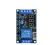 Modulo relè 5V 6-30V a 1 canale, interruttore OFF/ON, tempo di ritardo del circuito di attivazione, timer regolabile, ciclo di 999 minuti XY-J02(Type-c)